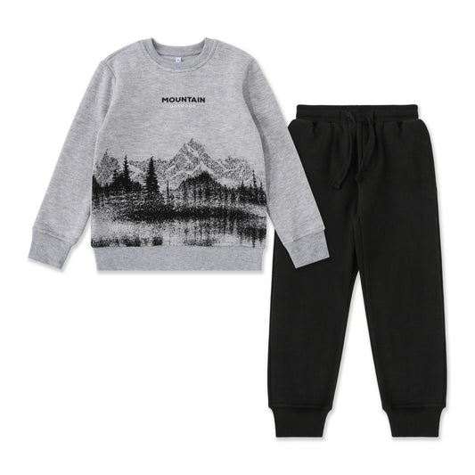 Mountain Fleece Baby set 041 Grey / 8