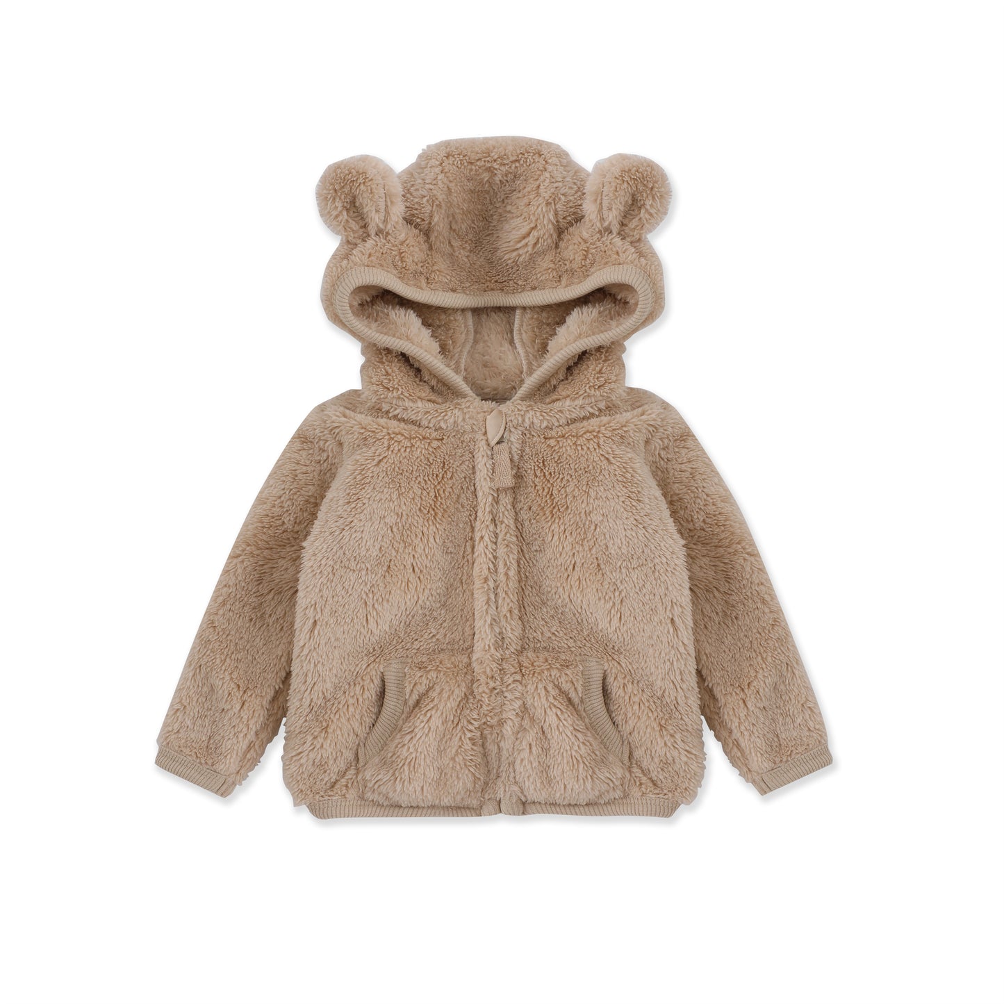 Fluffy jacket 075 Beige / 3-6M
