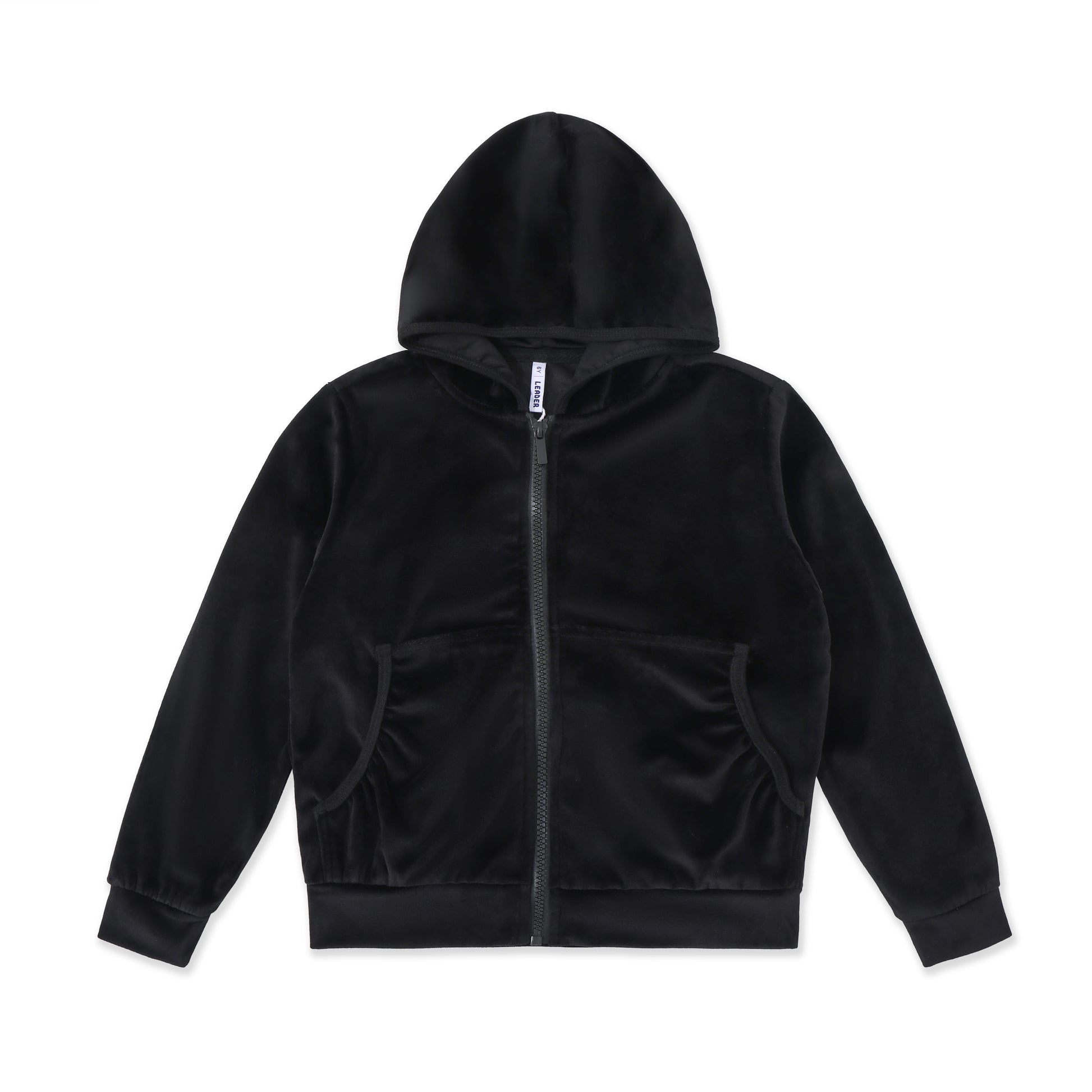 Velvet hoodie 104 Black / 18