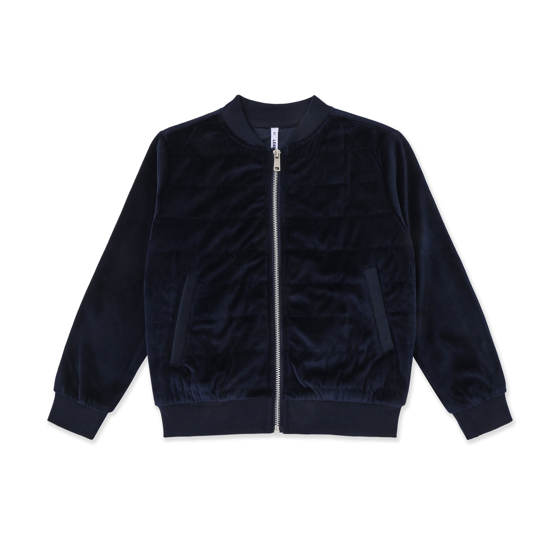 Navy velvet cardigan 107 Navy / 18