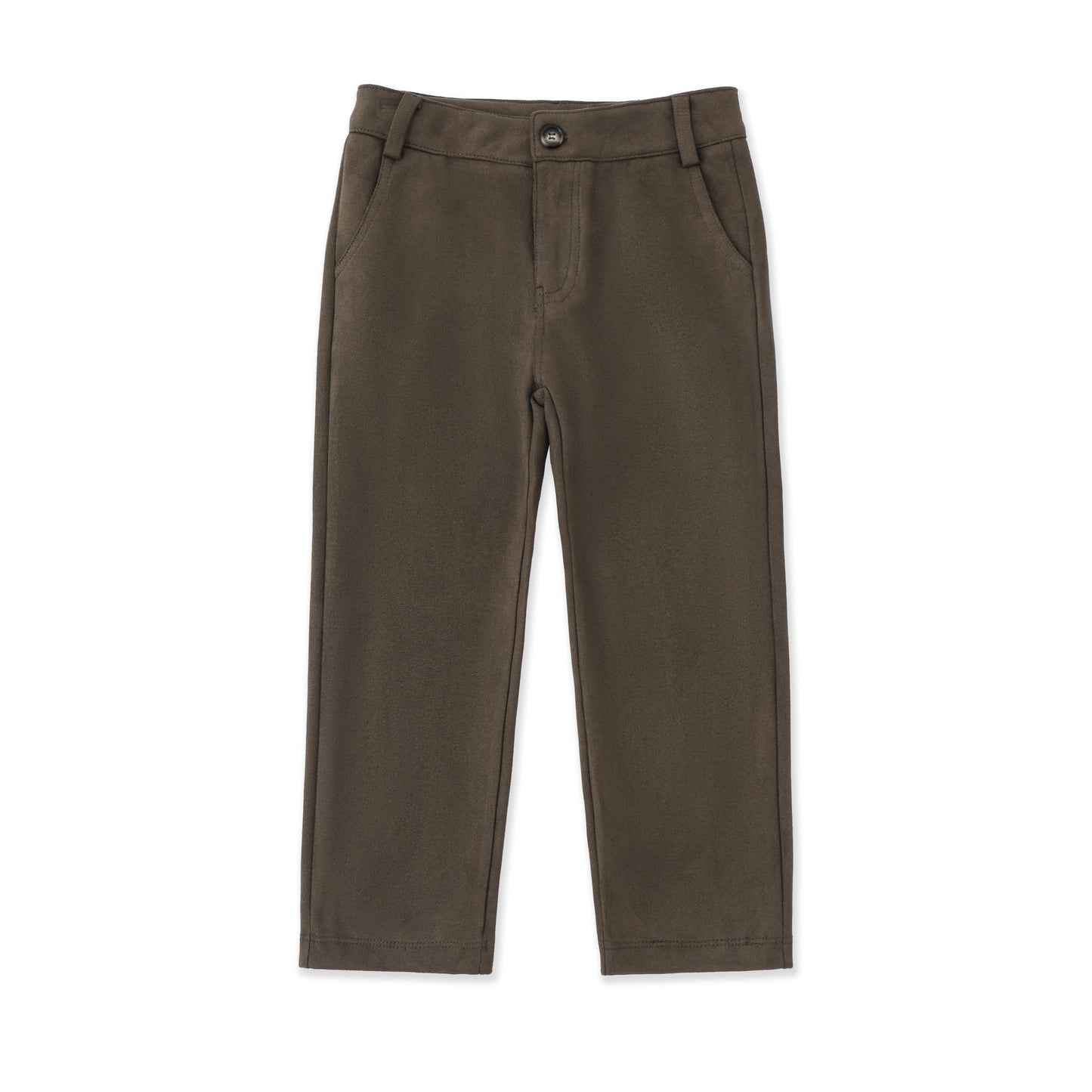 Boys' suede pants 108 Green / 12