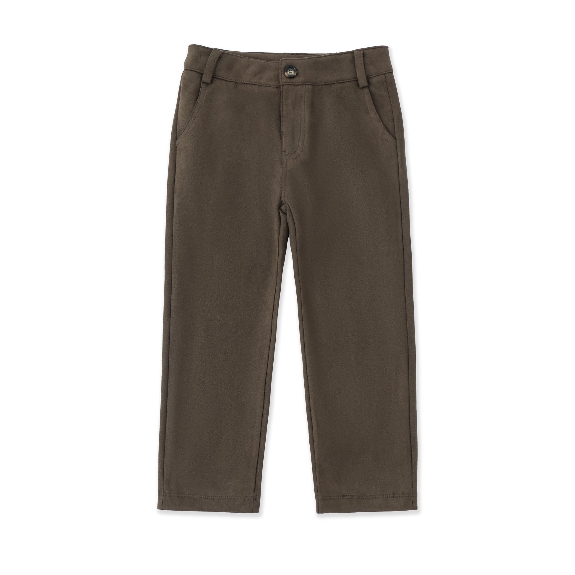 Boys' suede pants 108 Green / 12