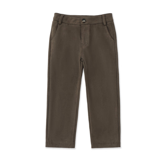 Boys' suede pants 108 Green / 12