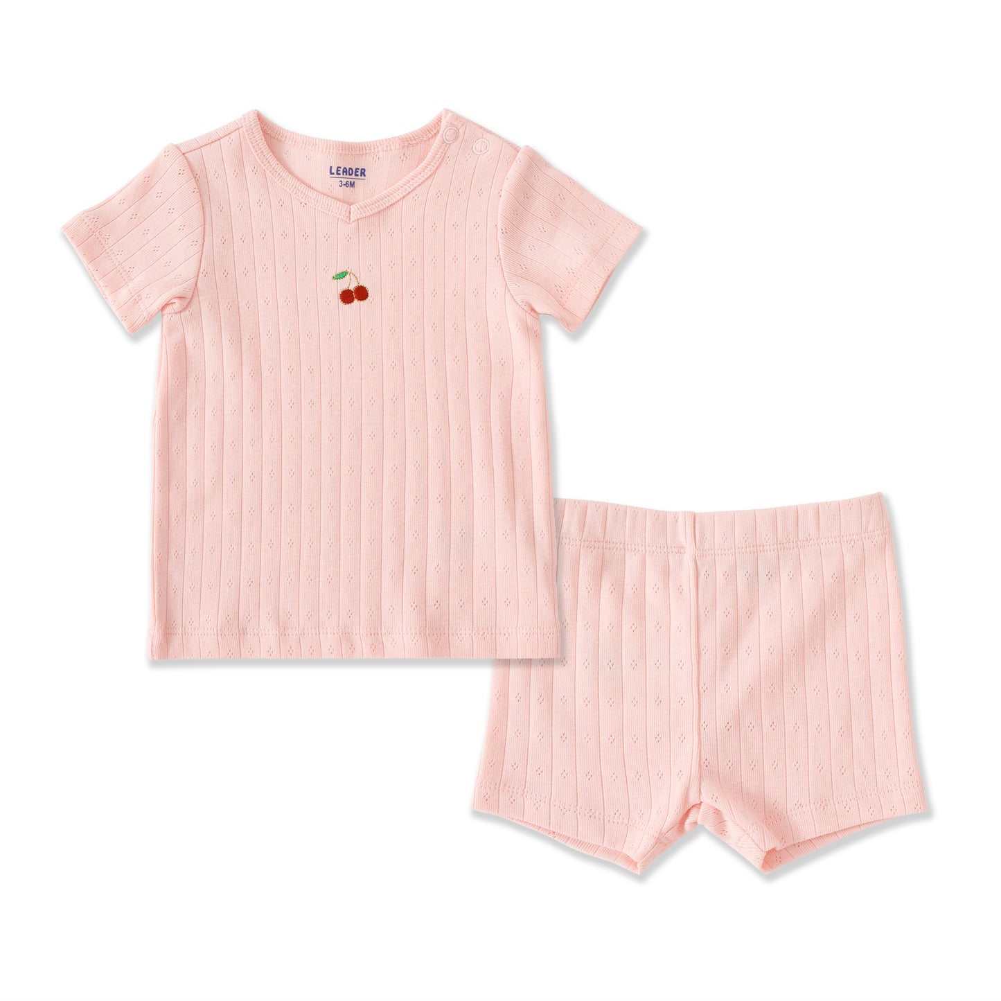 Baby Pointelle Short Sleeve Top & Shorts Set 158