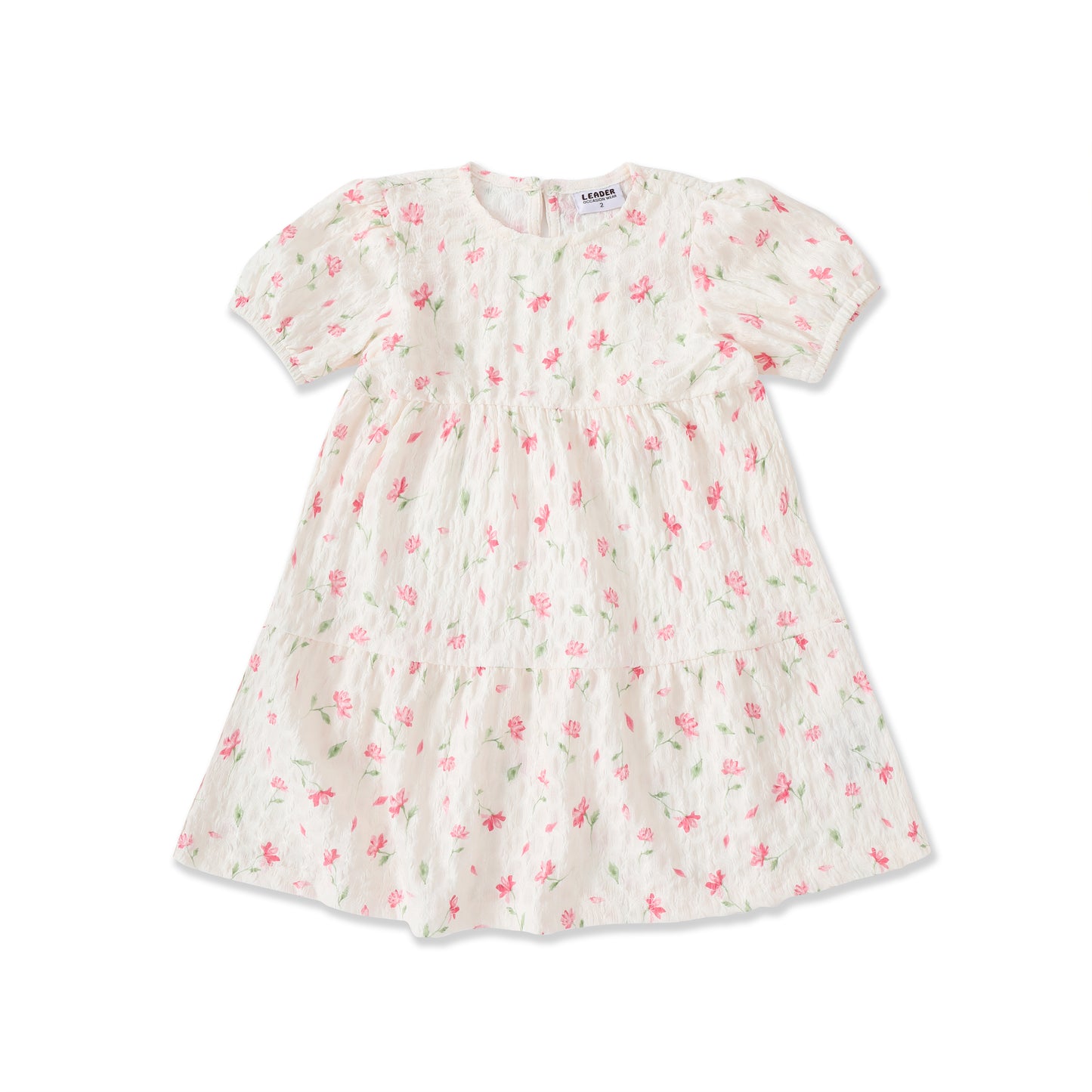 Dainty Print Collection Puff Sleeve Dress 133