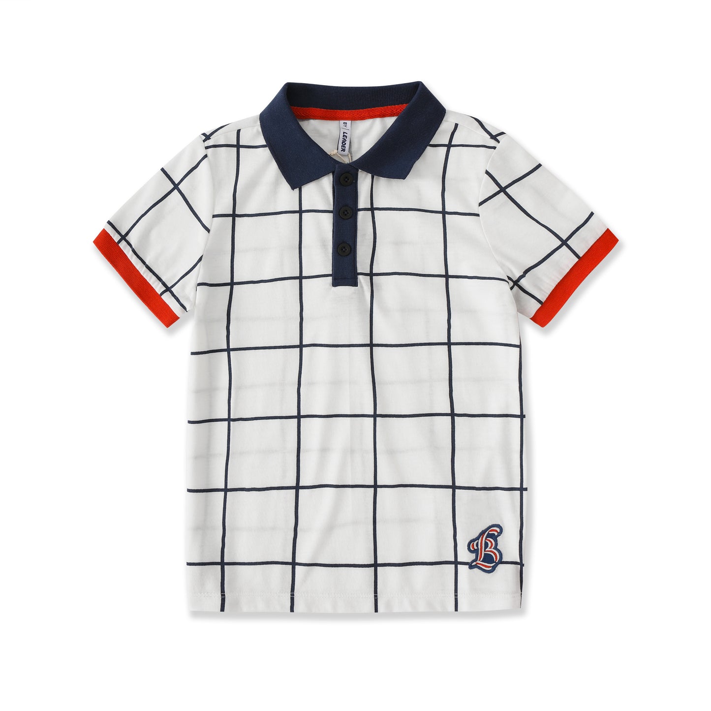 Checkered Short sleeve Polo 167