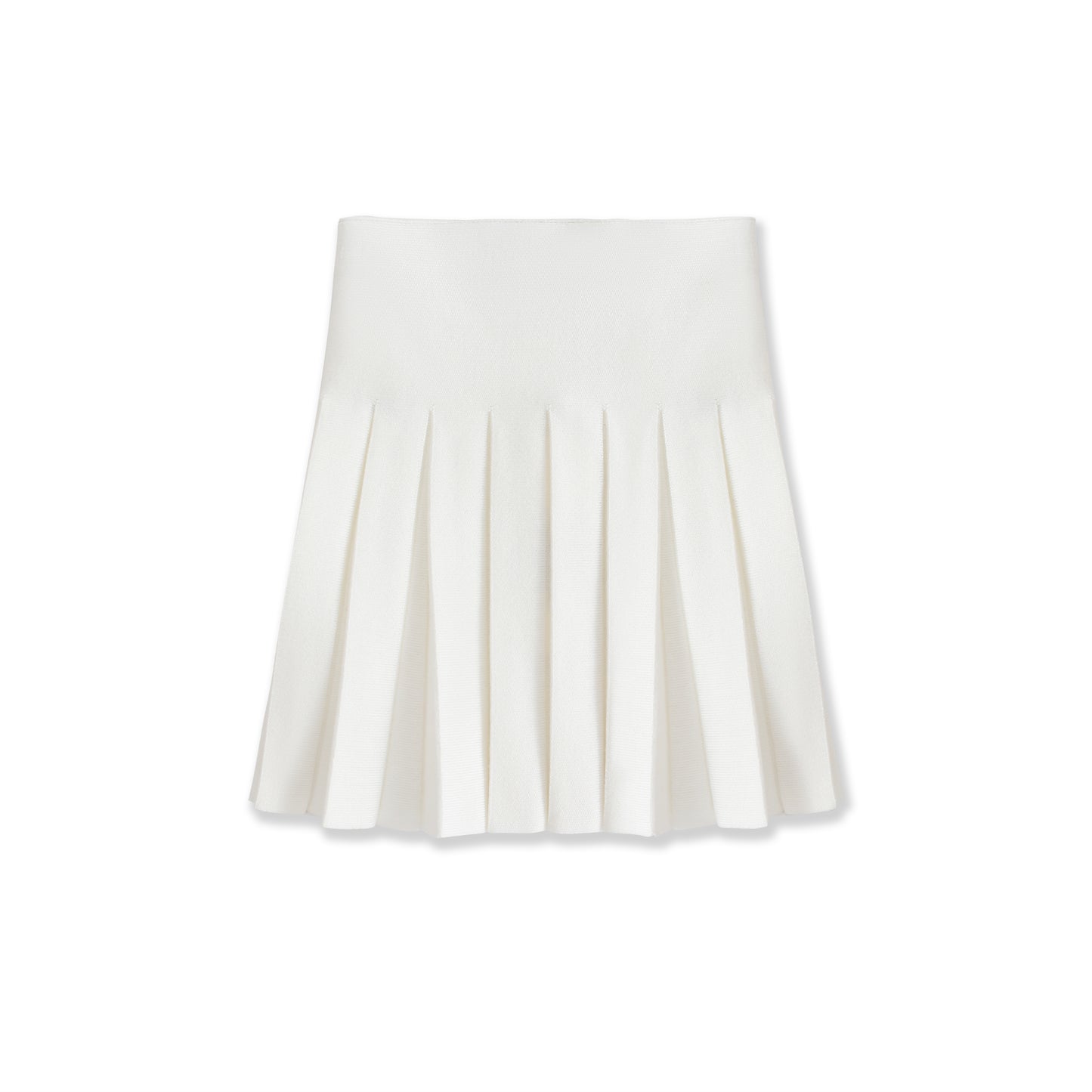 Knit pleated skirt 168