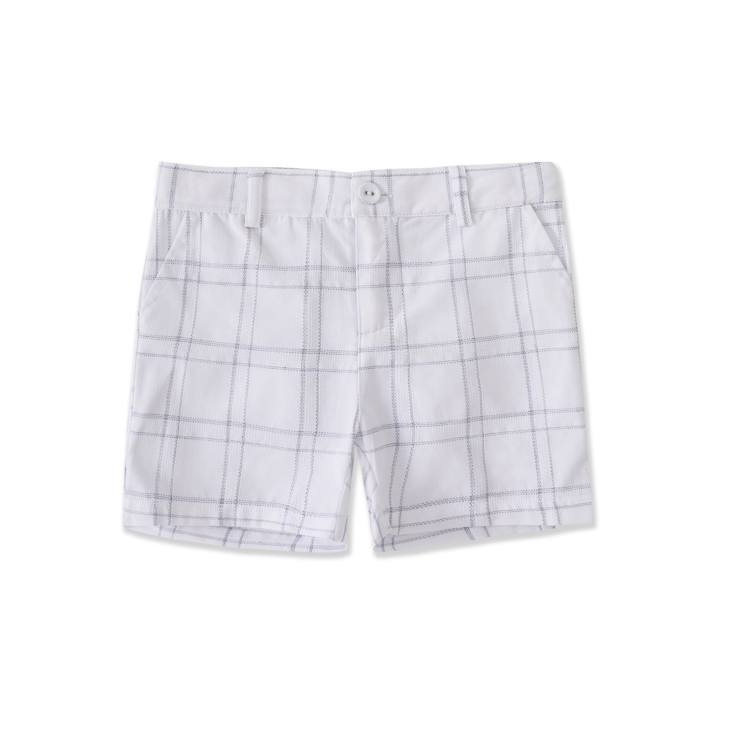 Soft Plaid Tailored Shorts 288
