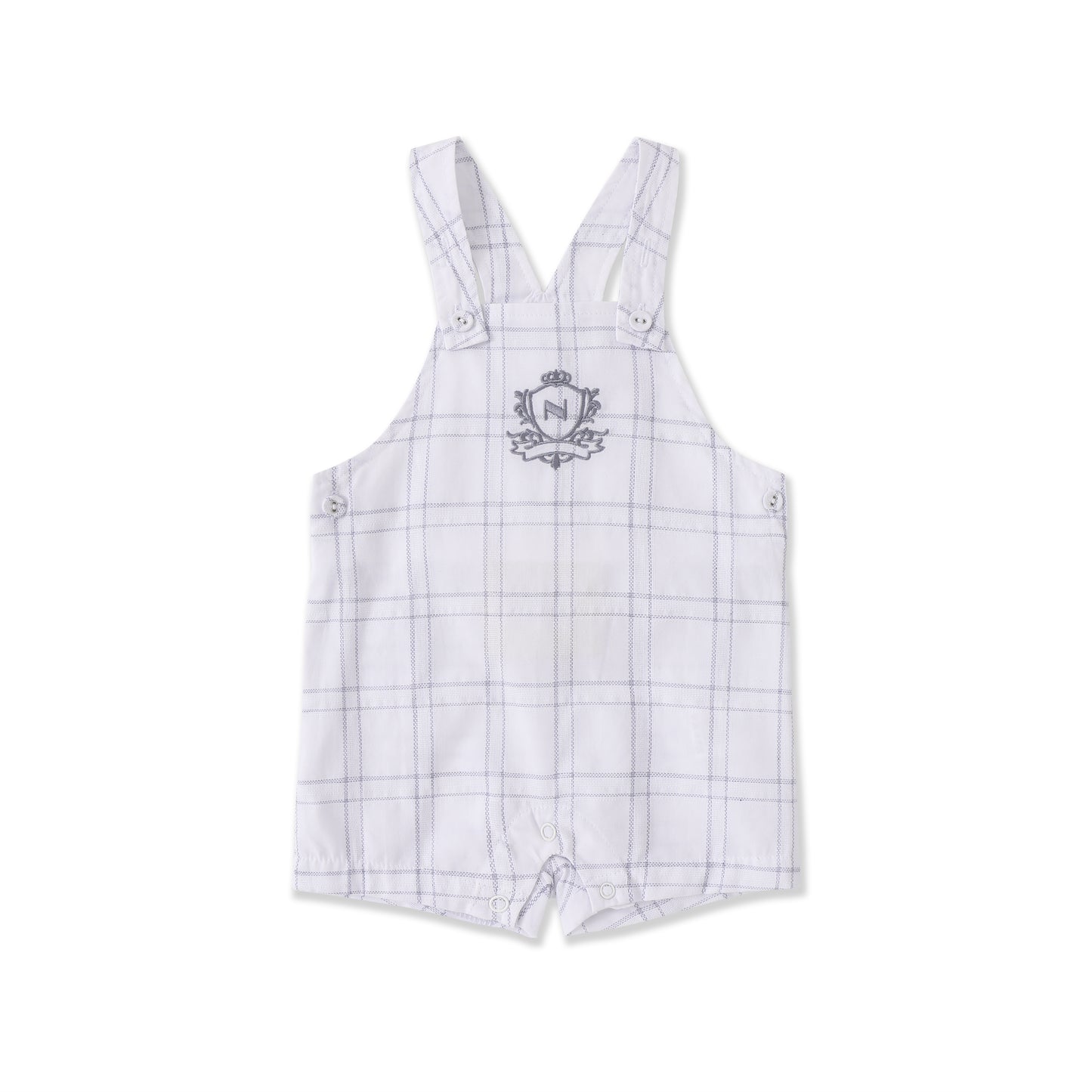 Soft Plaid Signature Overalls 290