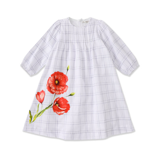 Soft Plaid Garden Dress 291