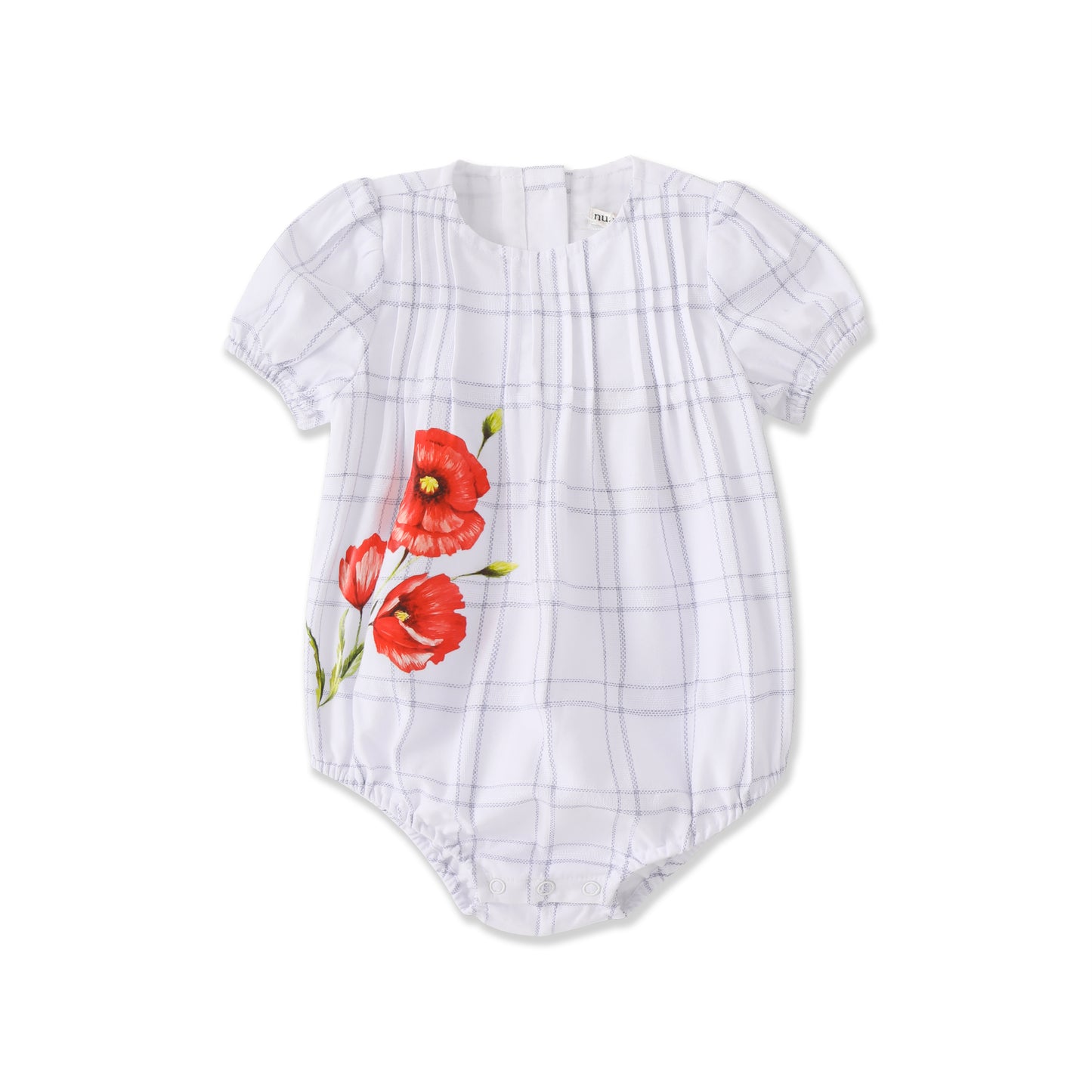 Soft Plaid Garden Romper 293