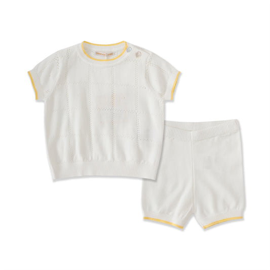 Embroidered Collection Knit Set 572