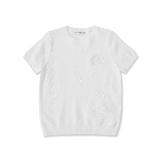 Crest Knit Tee 080