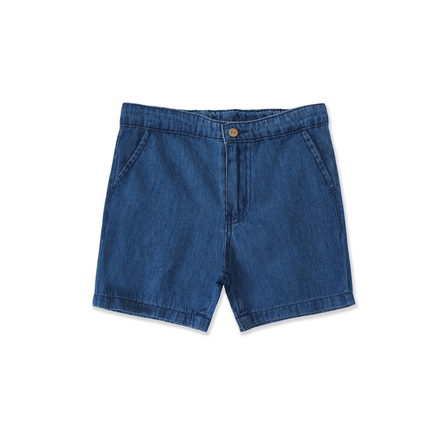 Chambray Days Denim Shorts 005