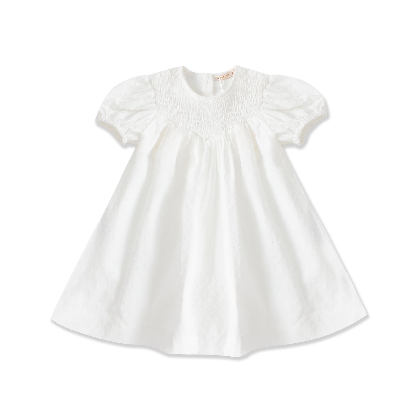 Dainty Dot Smocked Dress 031