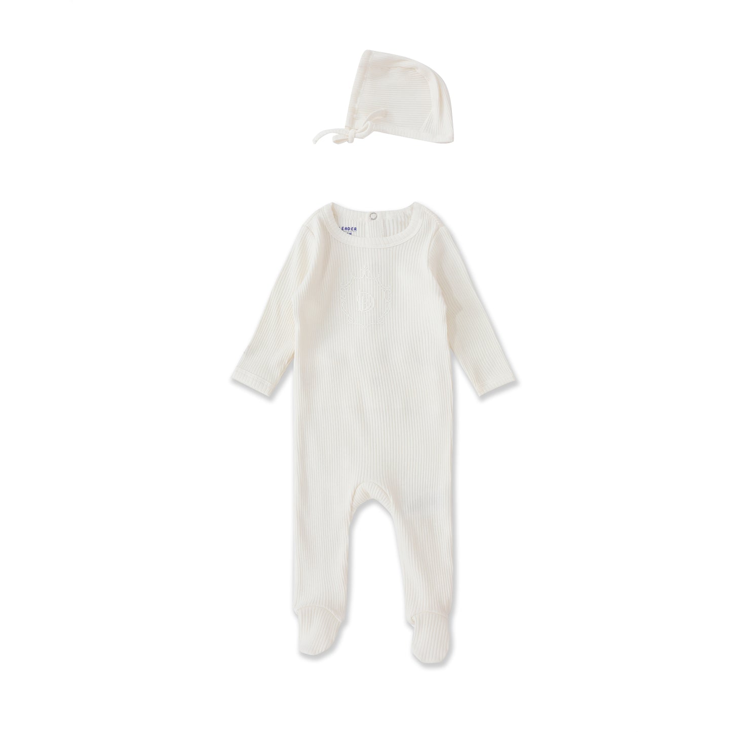 Essential Rib Footed Sleepsuit Set 124