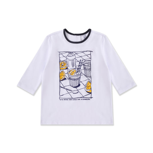Coastal Sketch Long Sleeve Tee 132
