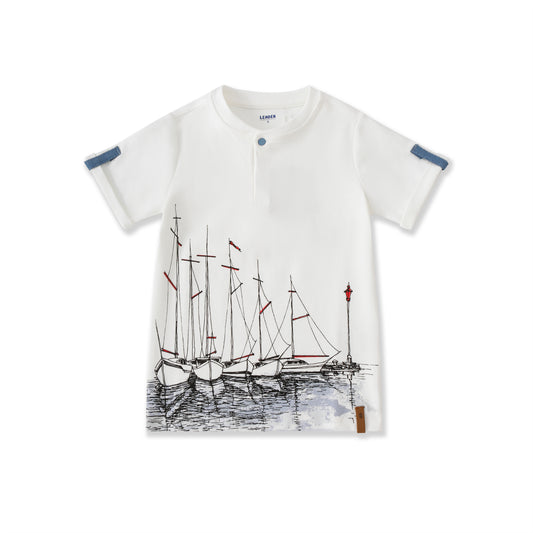 Playtime Prints Harbor Graphic Tee 151