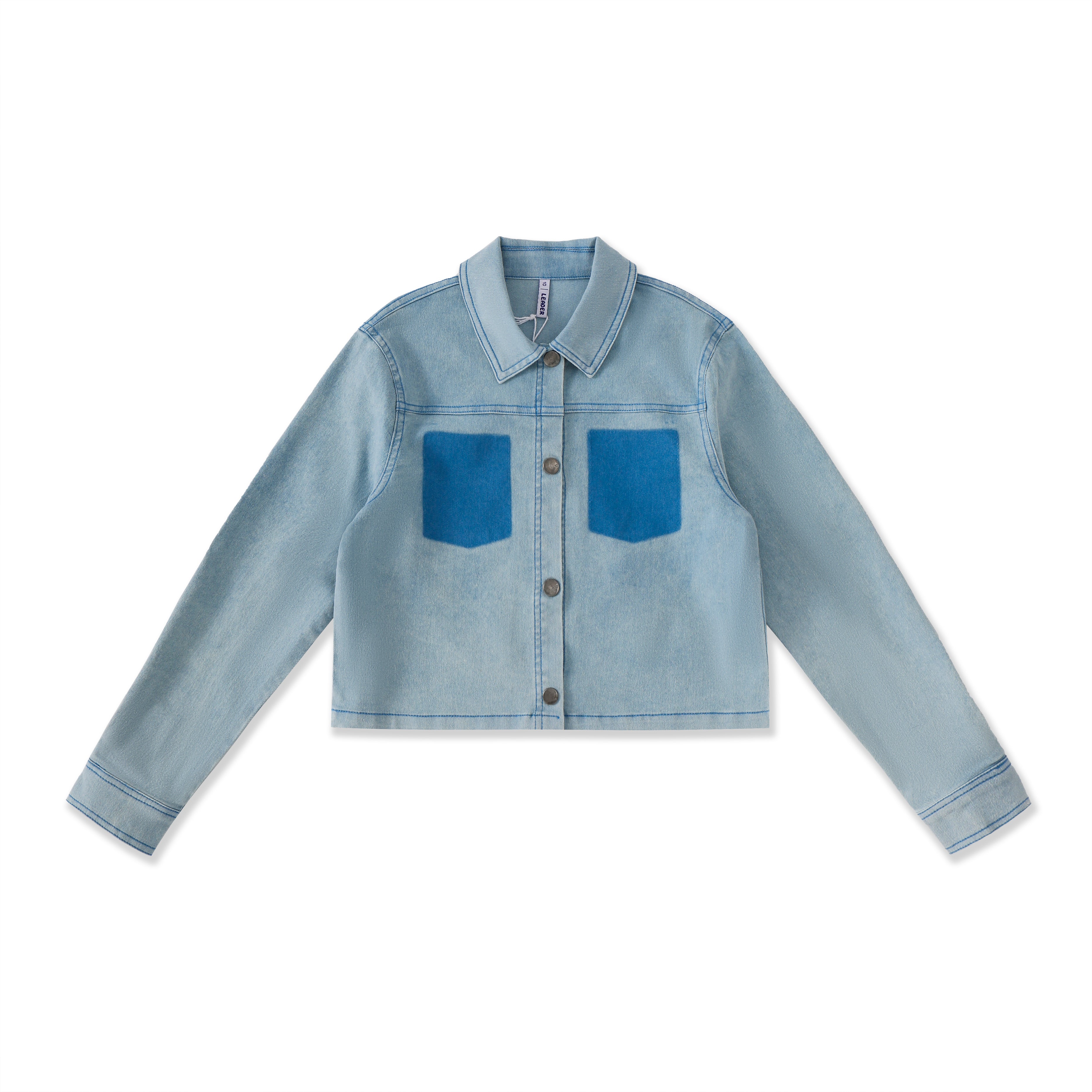 Pockets Denim Top 177