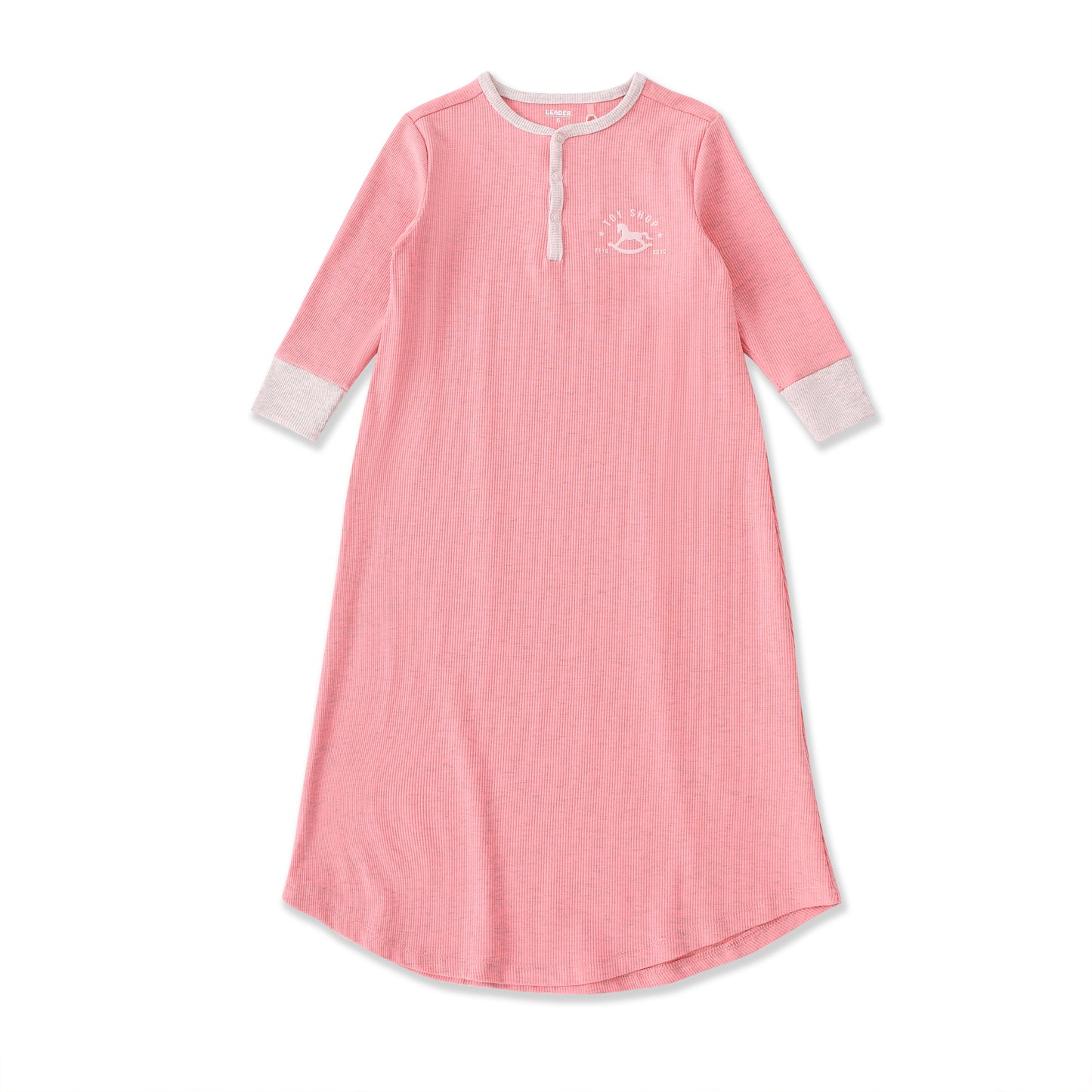 Essential Rib 3/4 Sleeve Nightdress 184