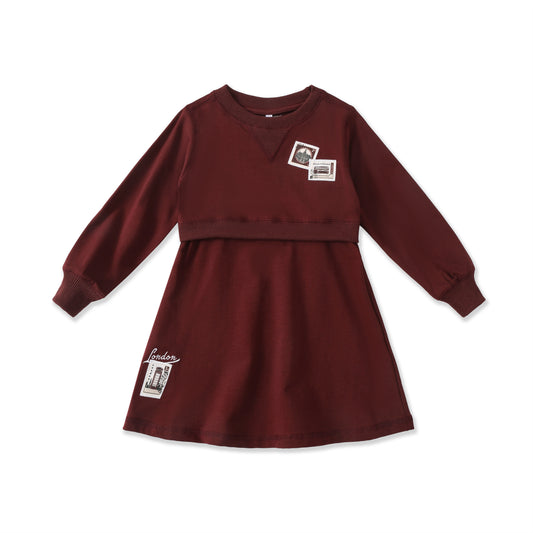 London Stamps Dress 27011