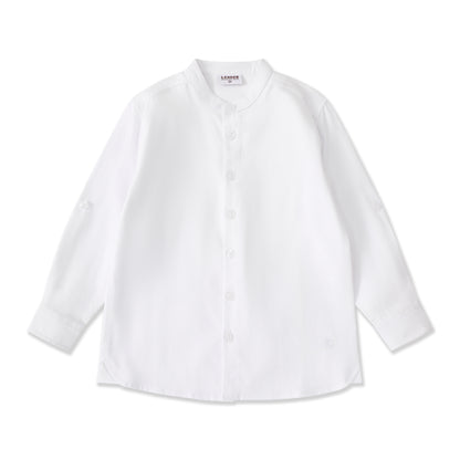 Mandarin collar shirt 27029