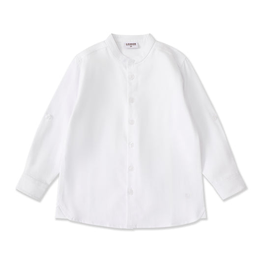 Mandarin collar shirt 27029