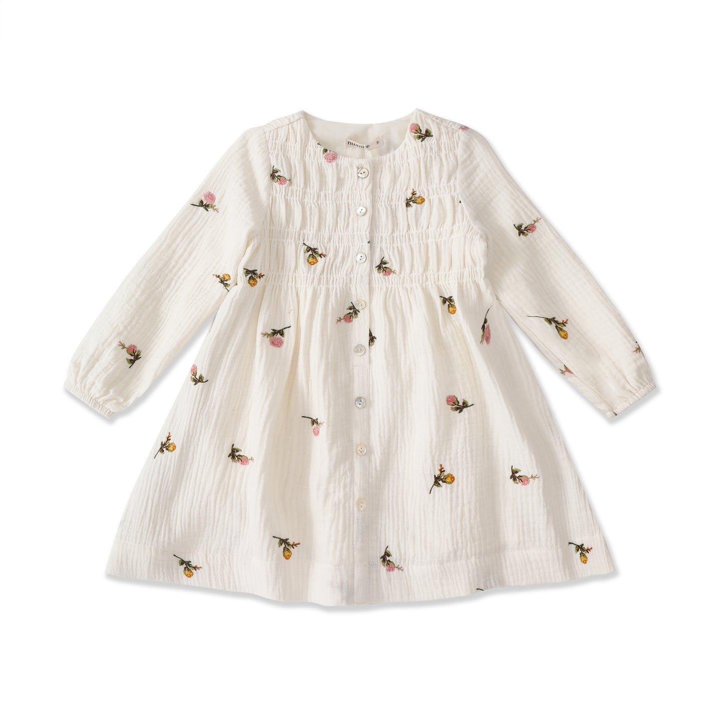 Garden Trellis Embroidered Dress 27031