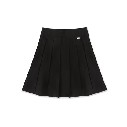 Box Pleated Knit School Skirt 37012