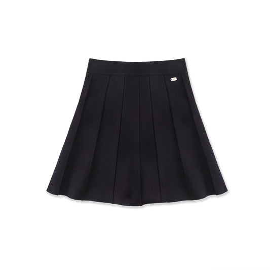 Box Pleated Knit School Skirt 37012
