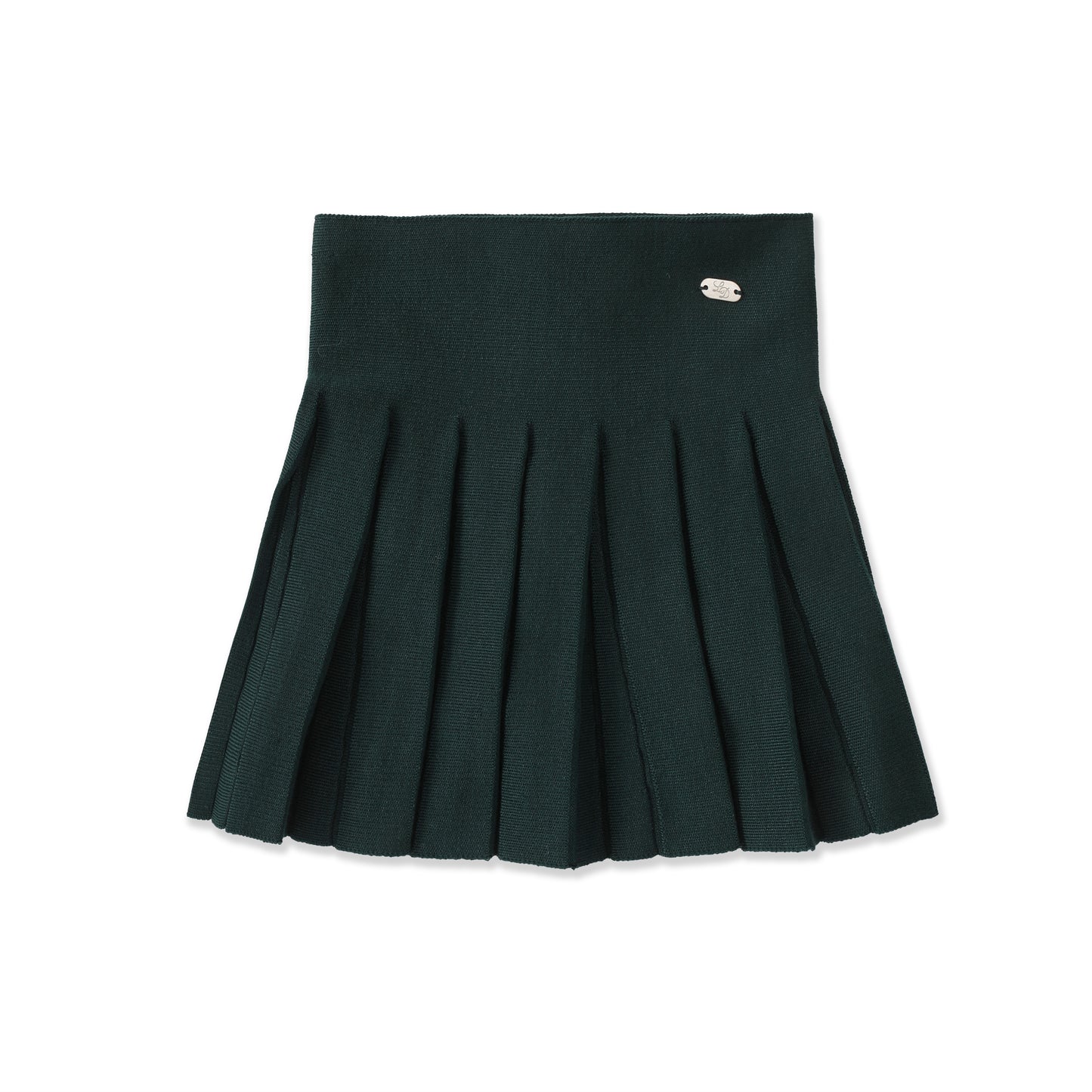 Pleated Knit Skirt 37018