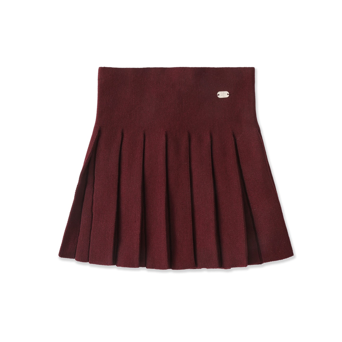 Pleated Knit Skirt 37018