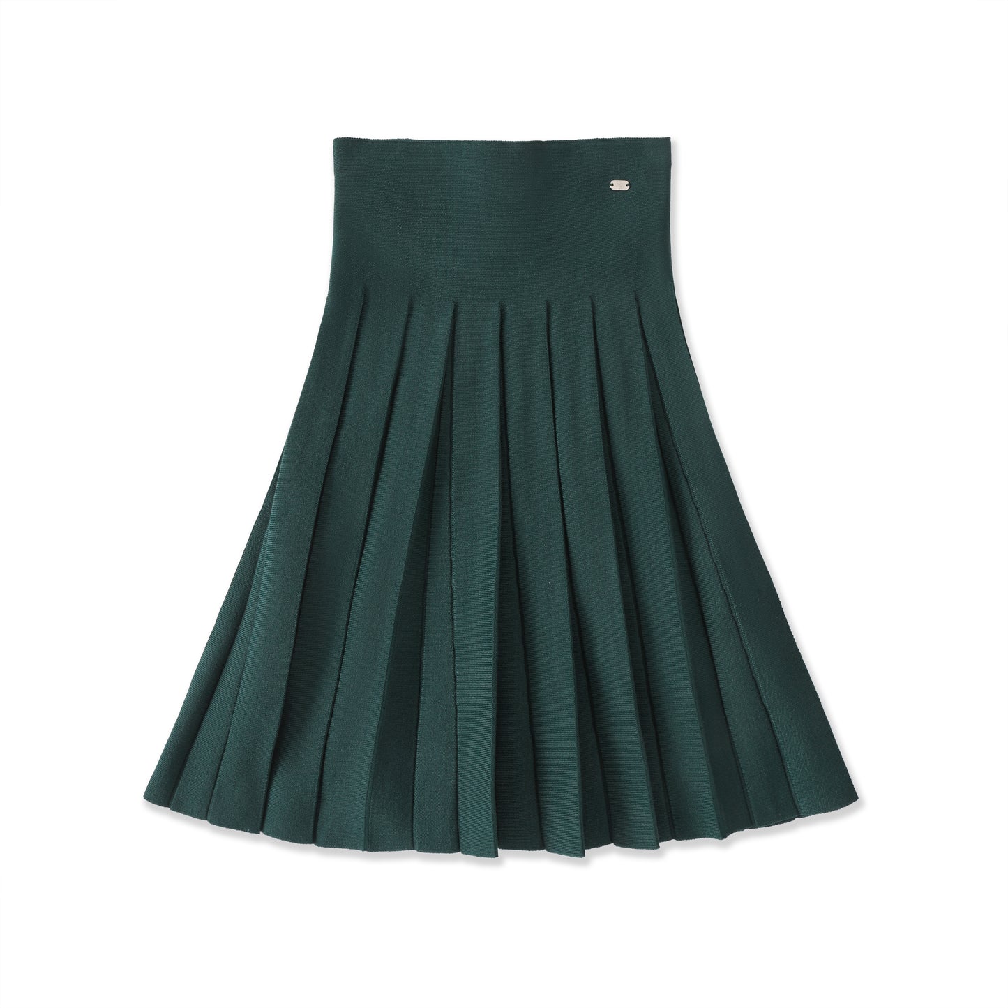 Pleated Knit Skirt 37021