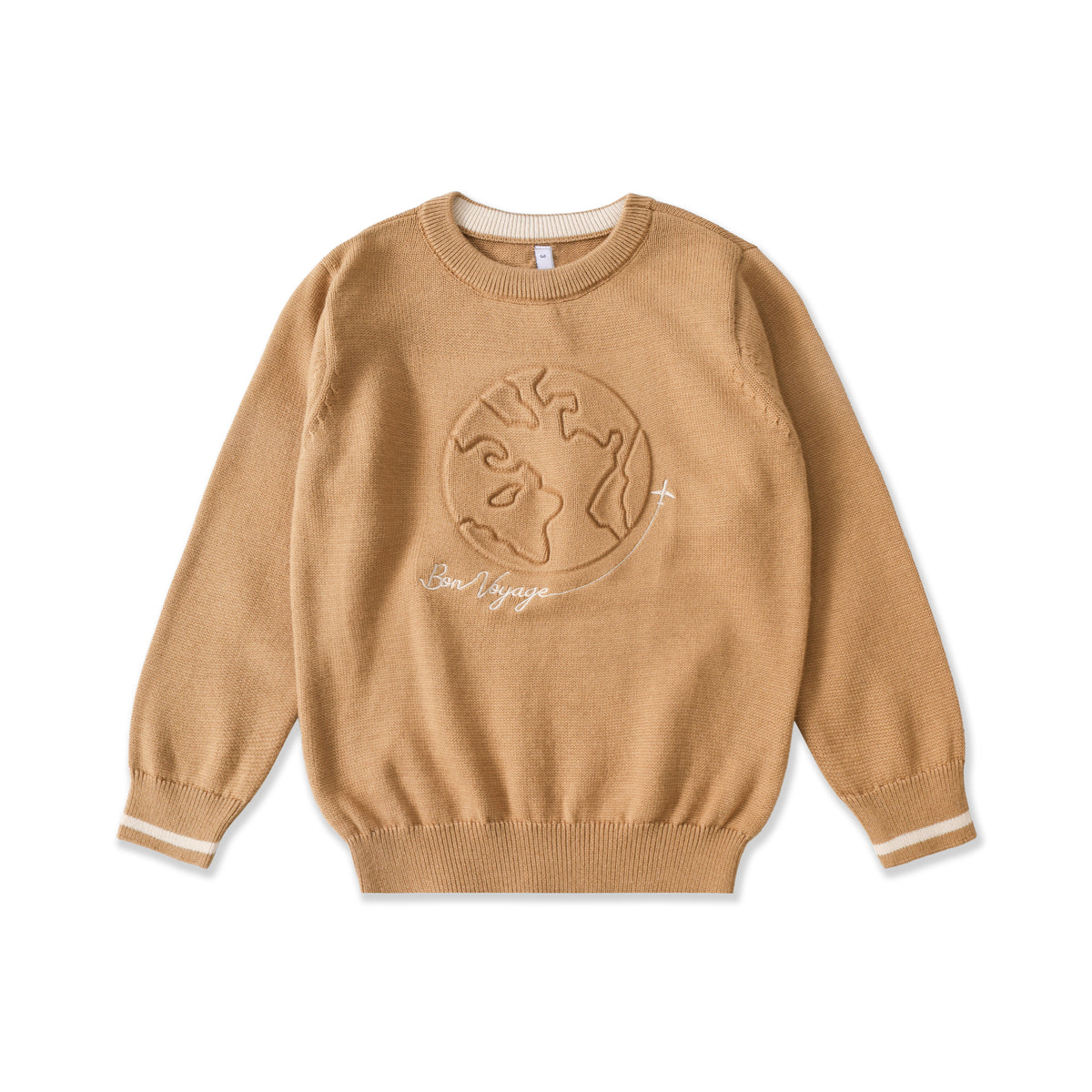 Textured Embroidered Sweater 37025