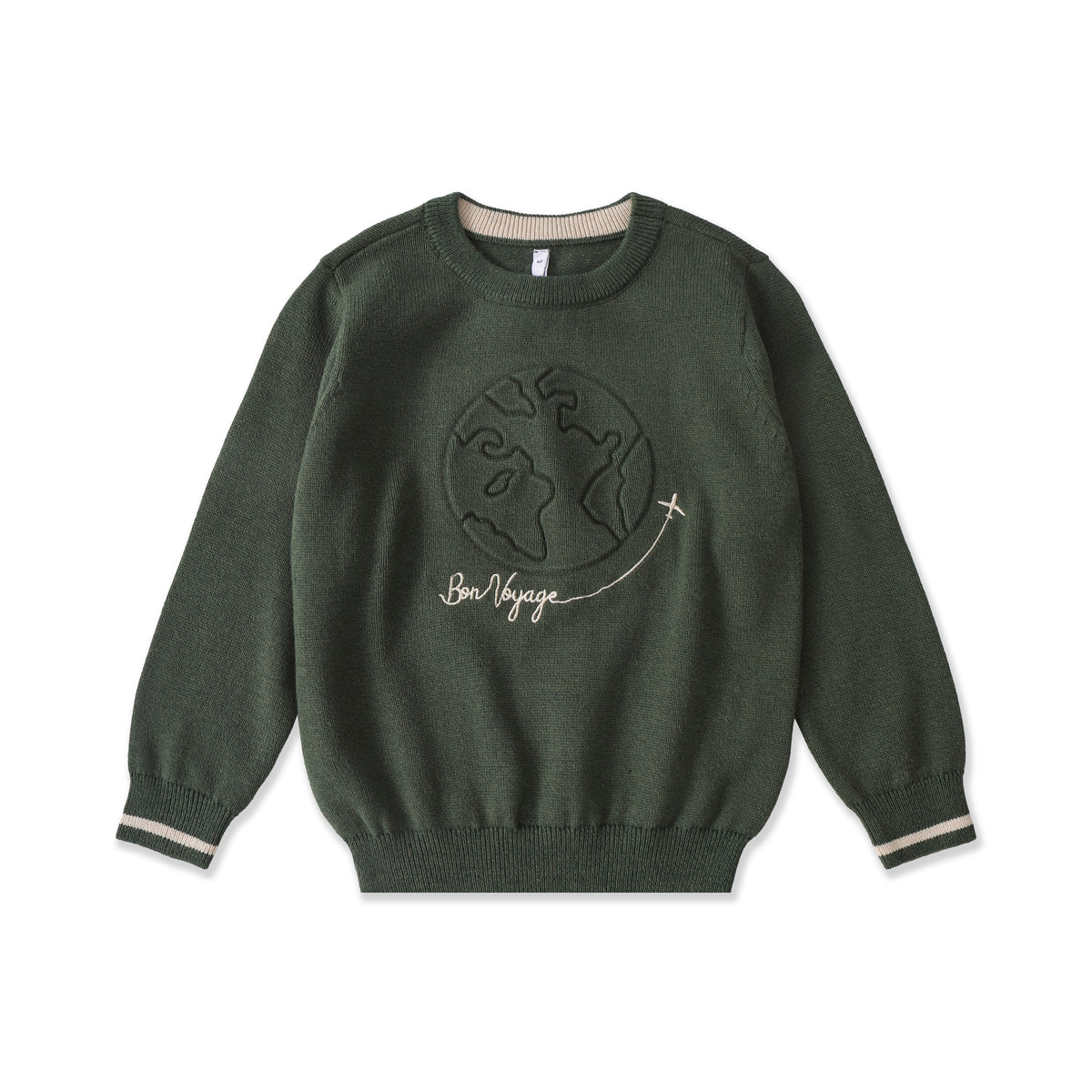 Textured Embroidered Sweater 37025