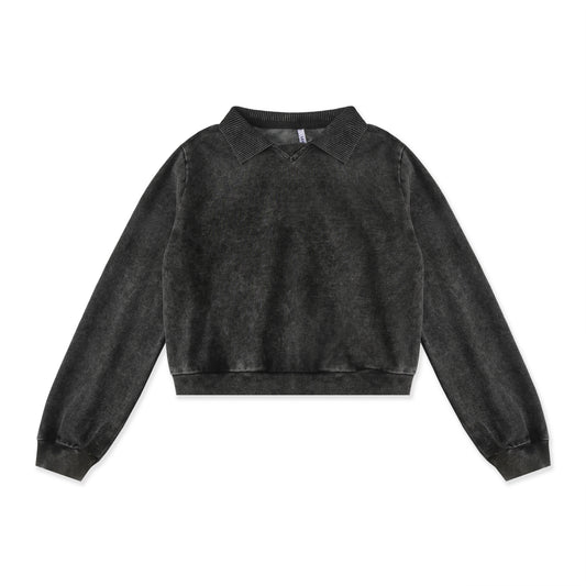Acid Wash Girls Top 47356