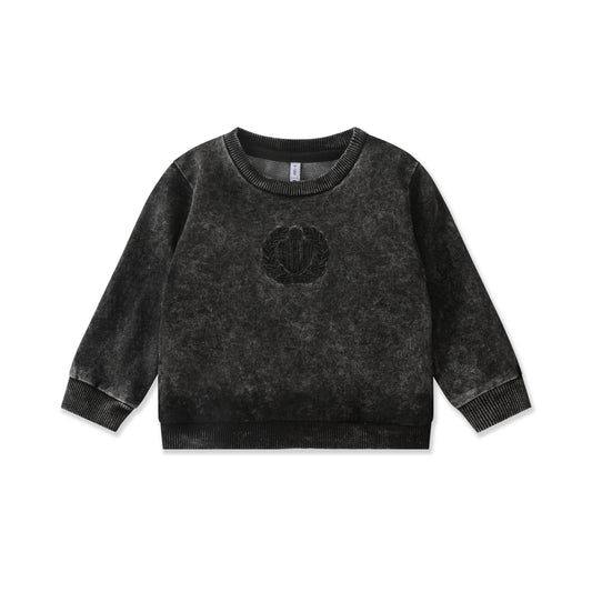 Acid Wash Baby Top 47360