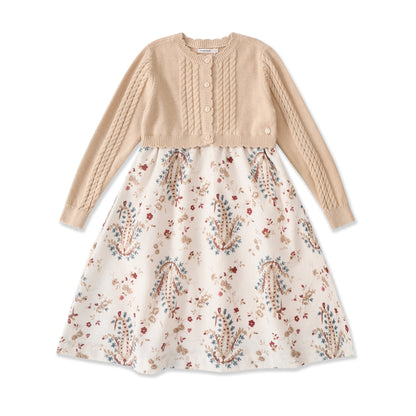 Autumn Meadow Dress & Cardigan 50594