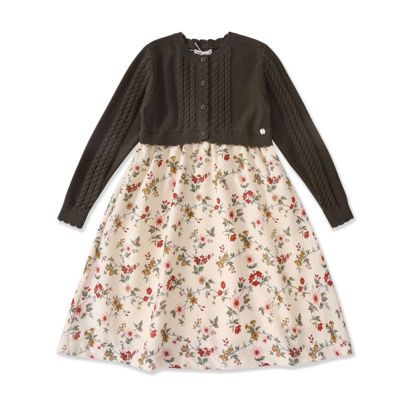 Autumn Meadow Dress & Cardigan 50594