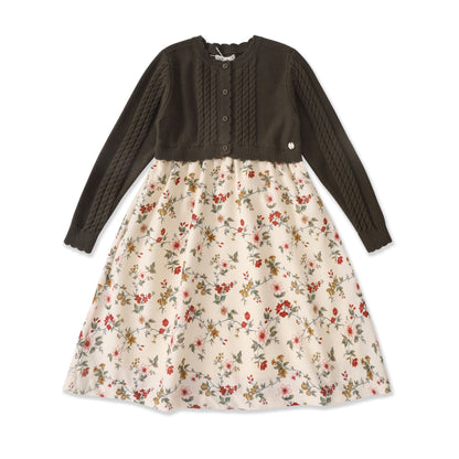 Autumn Meadow Dress & Cardigan 50594