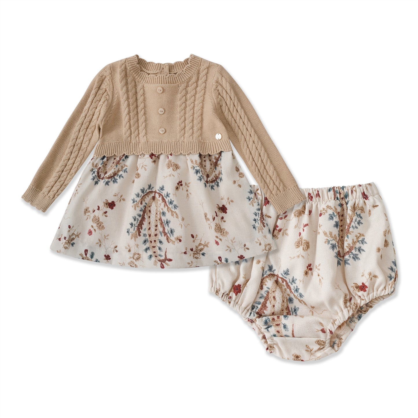 Autumn Meadow Dress & Bloomers 50596