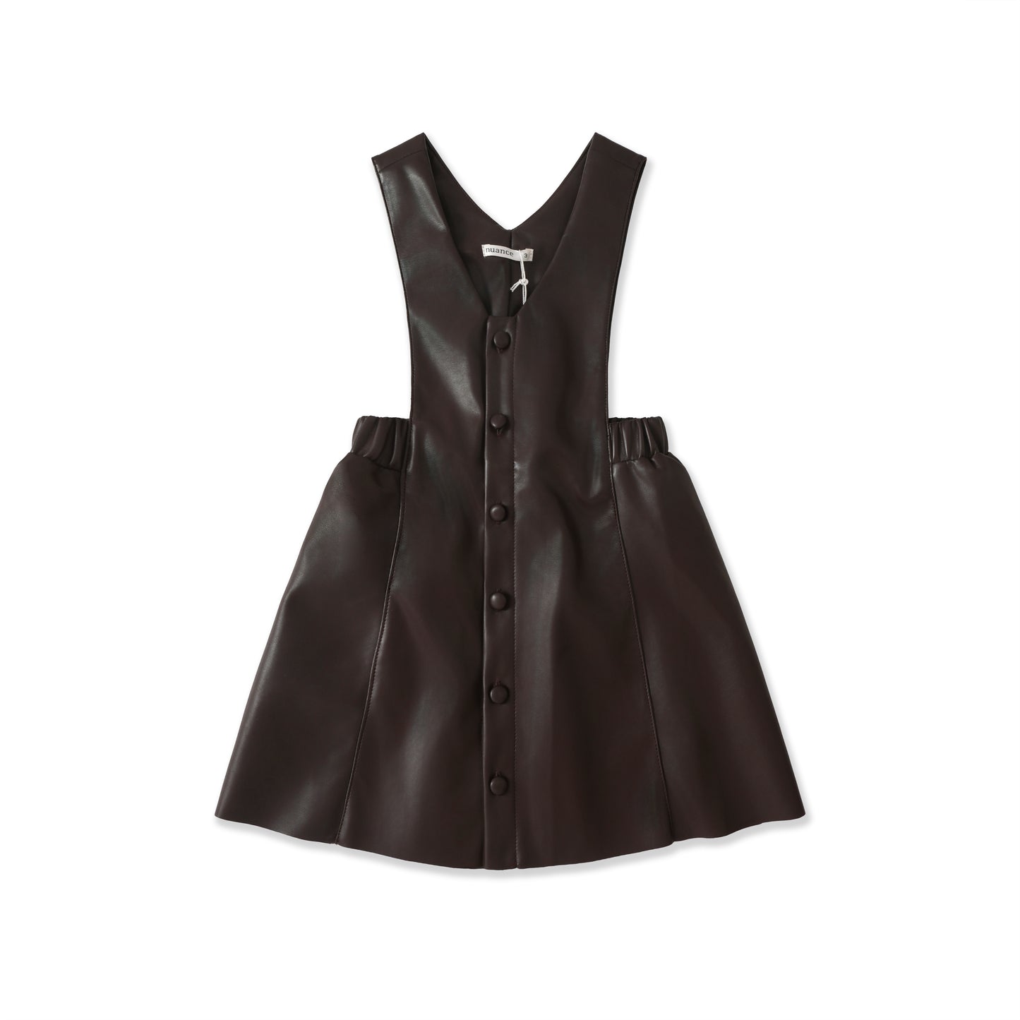 City Chic Collection Faux Leather Jumper 50612
