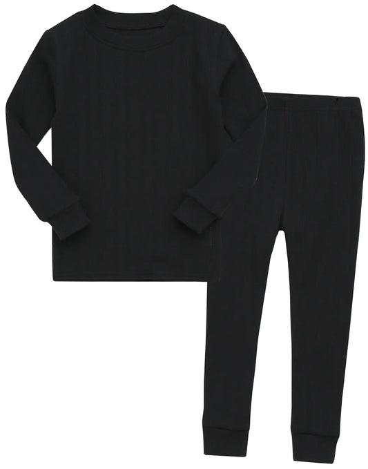 Pointelle Long Sleeve Pajama Set Vaenait